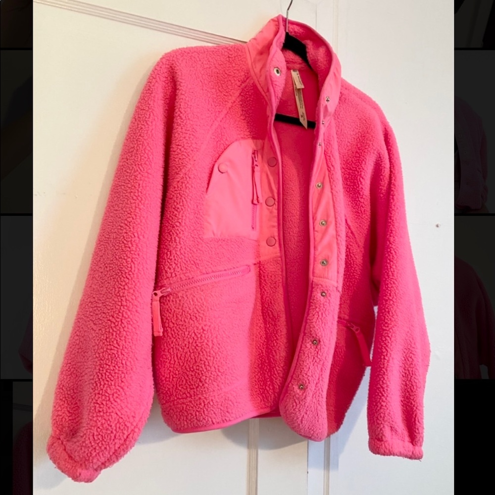 Free People Hit the Slopes Fleece Jacket